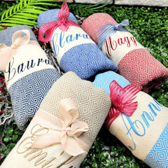 Personalized Christmas Beach Towel