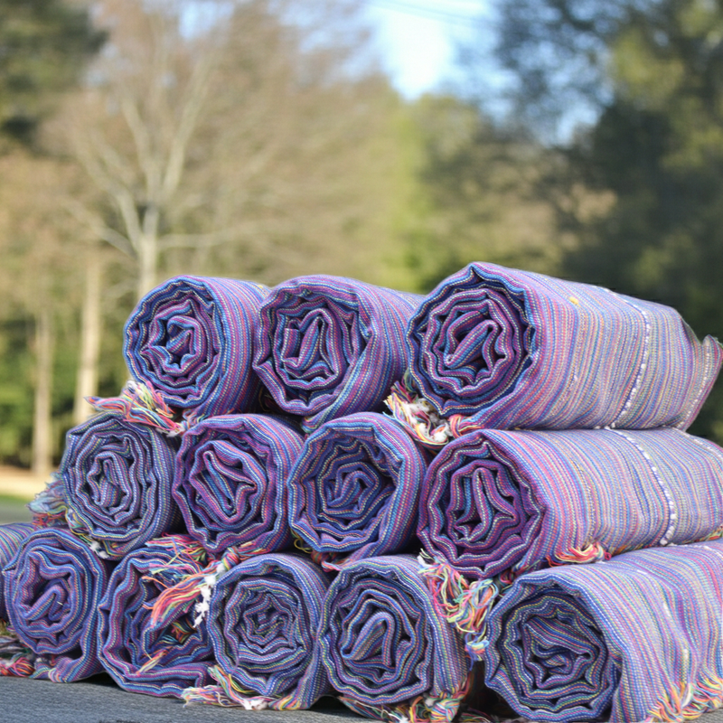 Colorful Striped Turkish Towel – Handmade Cotton Peshtemal, Lightweight Travel & Spa Towel, Unique Gift