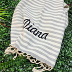 Personalized Gift For Her Towel – Custom Embroidered Spa Gift, Wedding Party Favor, Bachelorette Personalized Gifts for Women