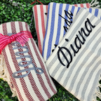 Personalized Gift For Her Towel – Custom Embroidered Spa Gift, Wedding Party Favor, Bachelorette Personalized Gifts for Women