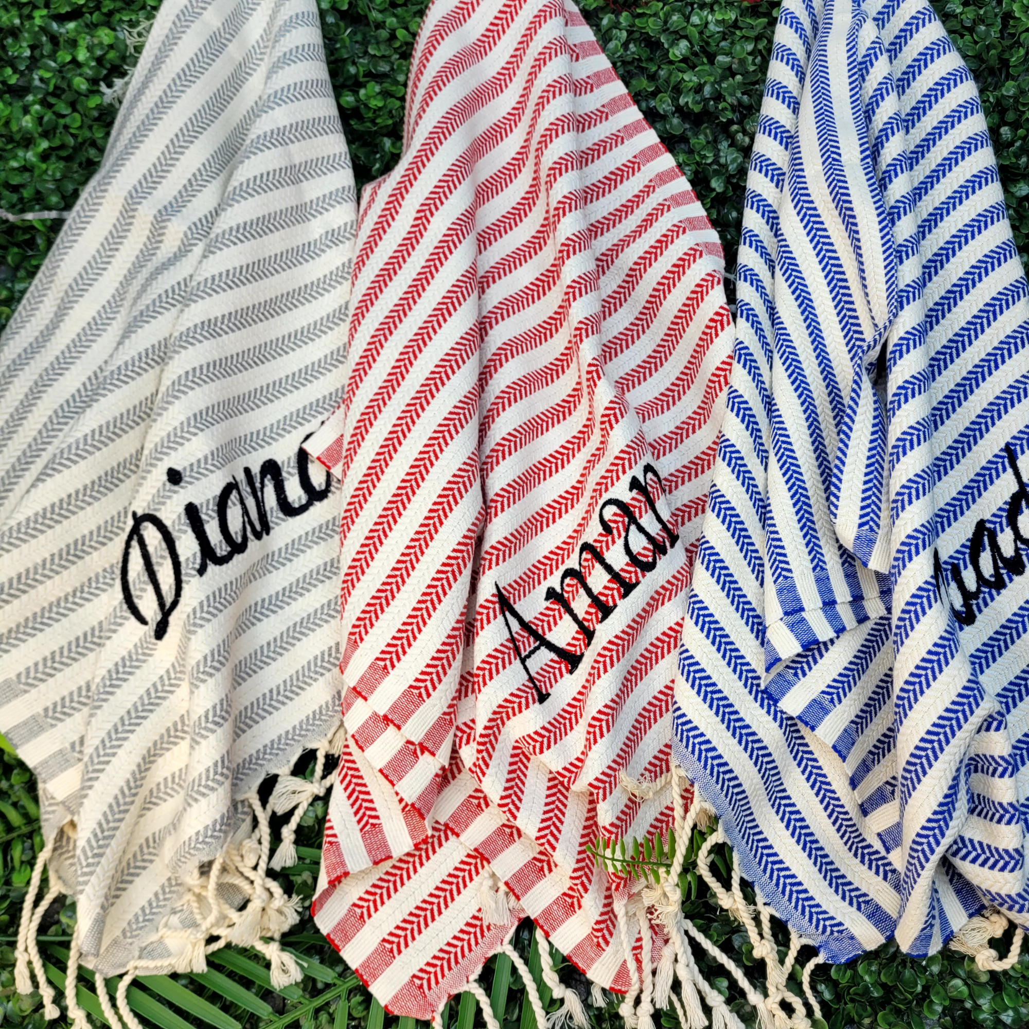 Personalized Gift For Her Towel – Custom Embroidered Spa Gift, Wedding Party Favor, Bachelorette Personalized Gifts for Women