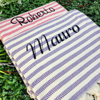 Personalized Gift For Her Towel – Custom Embroidered Spa Gift, Wedding Party Favor, Bachelorette Personalized Gifts for Women