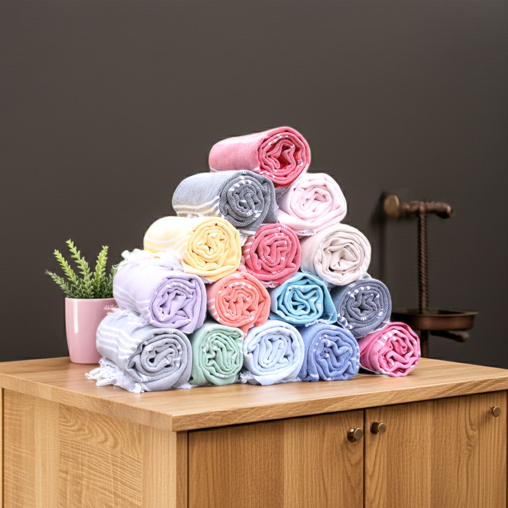 Personalized Gift Towel – Custom Embroidered Turkish Cotton Bridesmaid Gift, Bachelorette Party Favor & Wedding Gift Idea