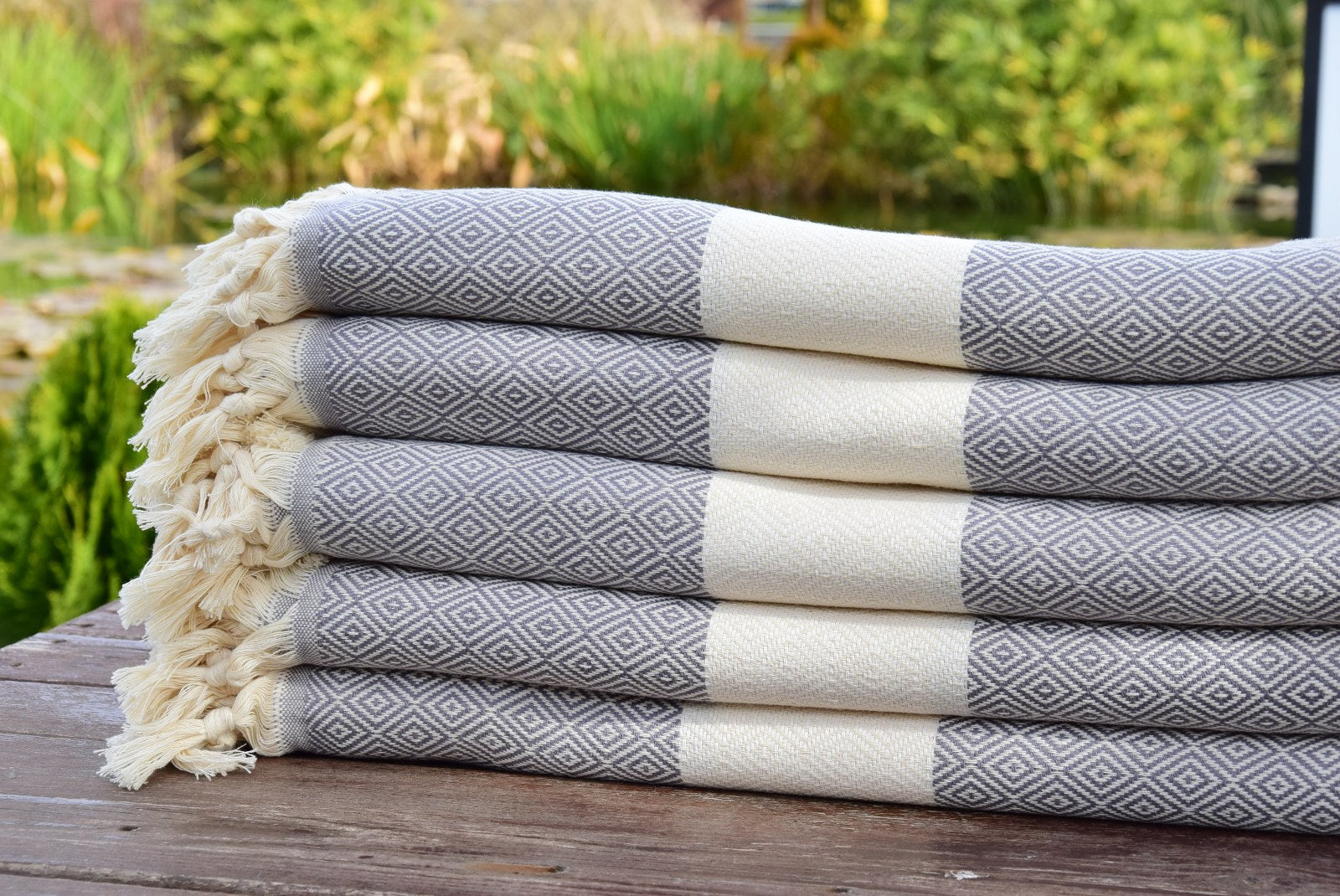 Custom Name Turkish Towel – Personalized Gift for Her, Luxury Cotton Peshtemal