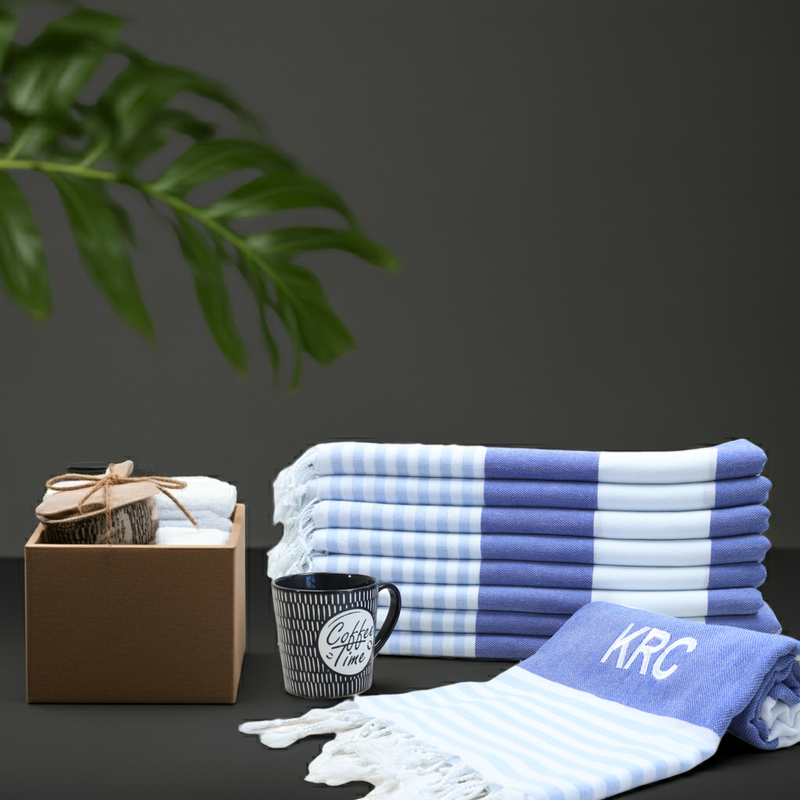 Personalized Bridesmaid Towel – Custom Embroidered Turkish Cotton Gift, Bachelorette Party Favor, Wedding Spa Towel, Personalized Gift for Her