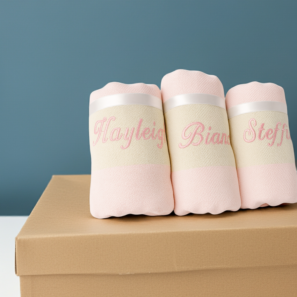 Personalized Gifts, Turkish Beach Towel, Bachelorette Party Favor, Custom Gift Towel, Personalized Gift Towel, Wedding Gift , Home Decor