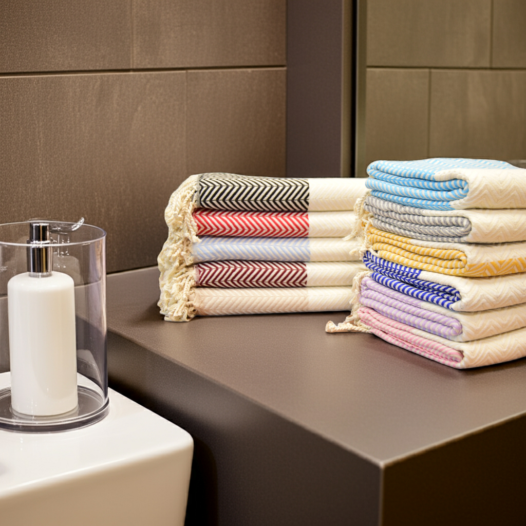 Personalized Gift Towel – Custom Embroidered Turkish Cotton Towel, Bridesmaid Gift, Bachelorette Favor & Wedding Gift Idea