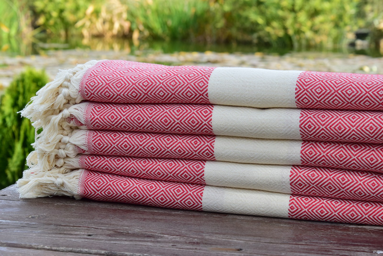 Personalized Turkish Cotton Towel – Custom Embroidered Gift for Her, Christmas Home Gift