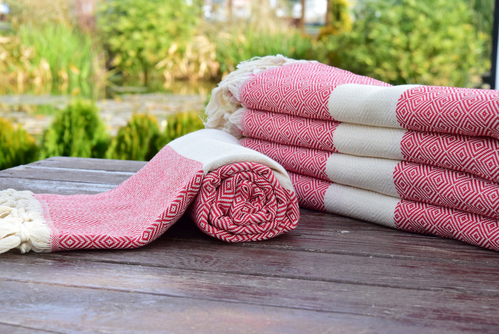 Personalized Turkish Cotton Towel – Custom Embroidered Gift for Her, Christmas Home Gift