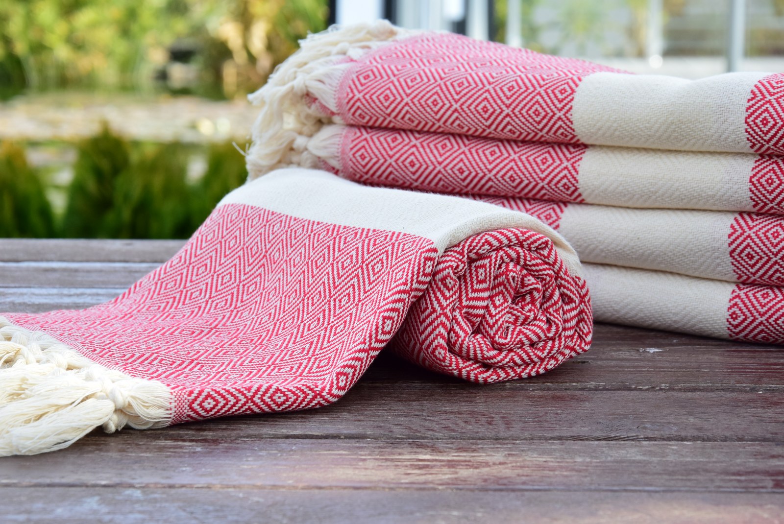 Personalized Turkish Cotton Towel – Custom Embroidered Gift for Her, Christmas Home Gift