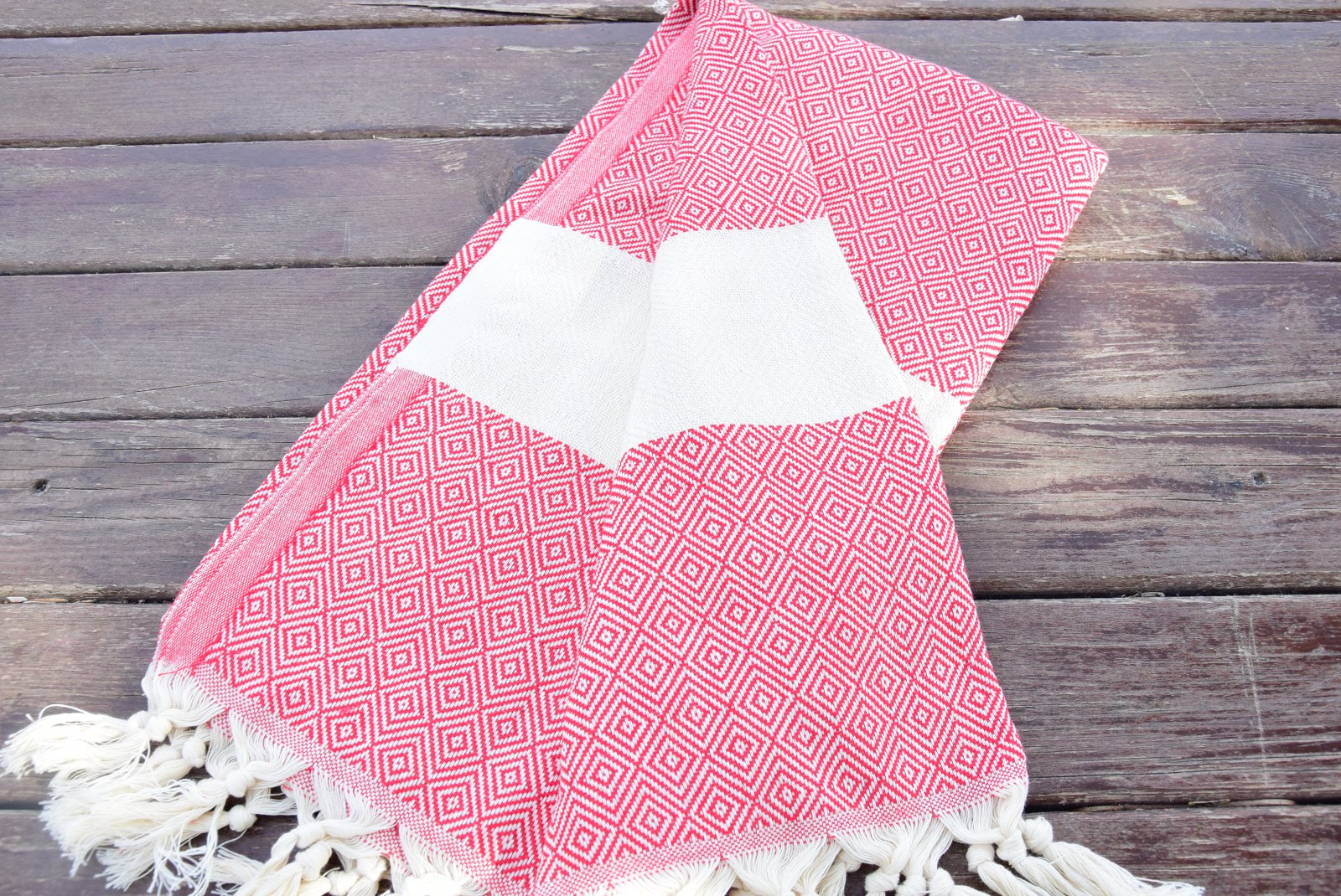 Personalized Turkish Cotton Towel – Custom Embroidered Gift for Her, Christmas Home Gift