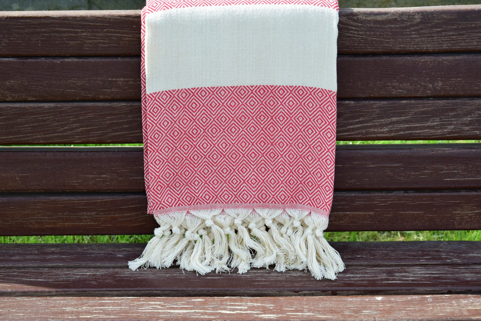 Personalized Turkish Cotton Towel – Custom Embroidered Gift for Her, Christmas Home Gift