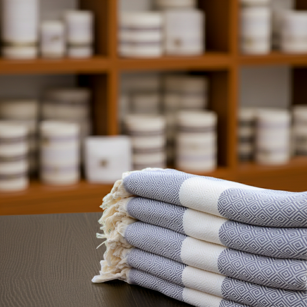 Custom Name Turkish Towel – Personalized Gift for Her, Luxury Cotton Peshtemal