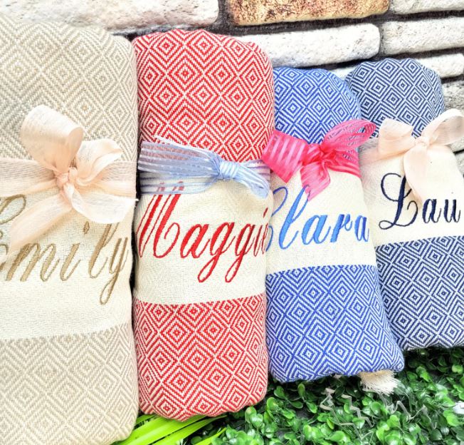 Personalized Gift Towel, Bachelorette Party Favor, Bridesmaid Gifts, Personalized Gift For Her, Girls Trip, Christmas Gifts Towel