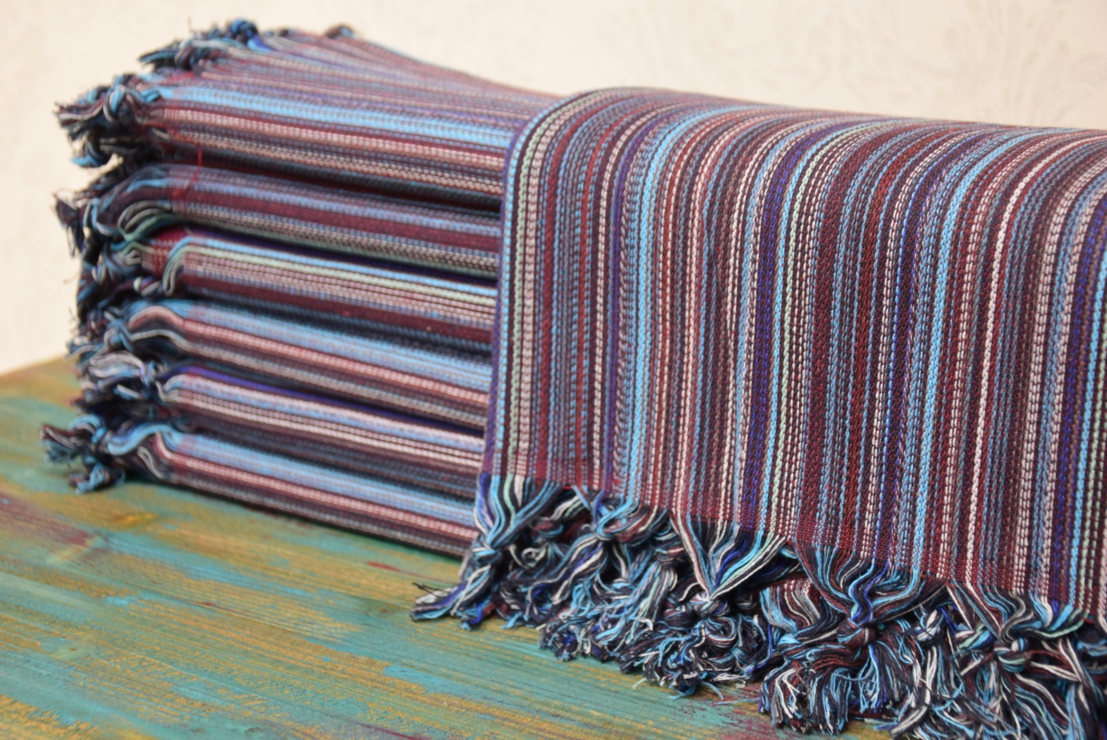 Striped Turkish Towel – Handmade Cotton Bath & Beach Towel, Personalized Gift for Her, Eco-Friendly Spa or Bridesmaid Gift Idea