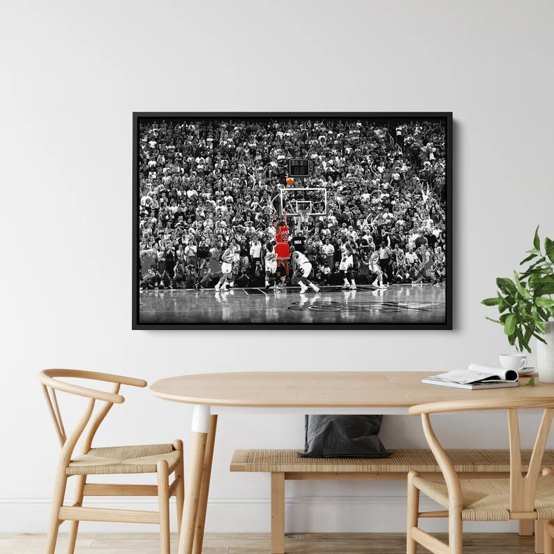 Urban Pop Art Canvas Wall Art | Graffiti Denim Jacket Print | Framed Street Art Decor