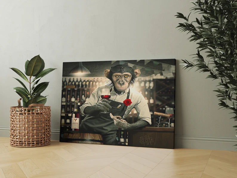 Modern Classic Art Nighthawks Canvas | Museum Quality Framed Print for Living Room