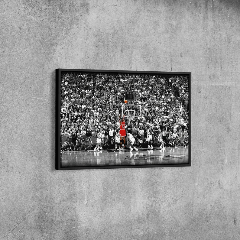 Urban Pop Art Canvas Wall Art | Graffiti Denim Jacket Print | Framed Street Art Decor