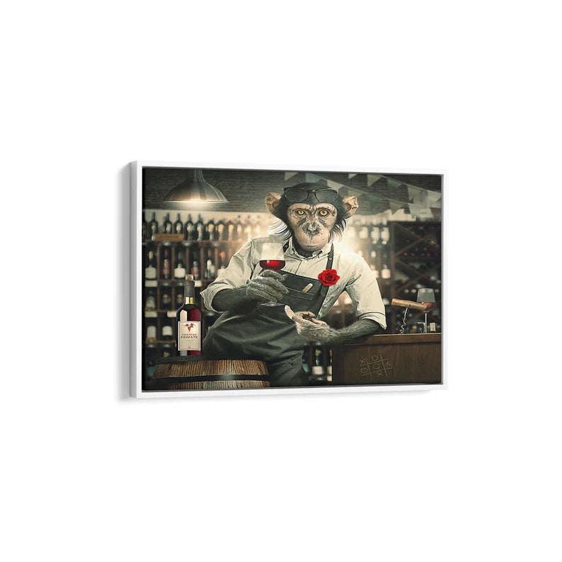 Modern Classic Art Nighthawks Canvas | Museum Quality Framed Print for Living Room