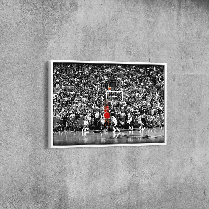 Urban Pop Art Canvas Wall Art | Graffiti Denim Jacket Print | Framed Street Art Decor