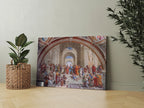 The School of Athens Canvas Wall Art – Renaissance Painting Print by Raphael for Classic Home Decor