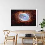 Stunning Cosmic Nebula Canvas Wall Art | Deep Space Galaxy Print | Framed Celestial Decor