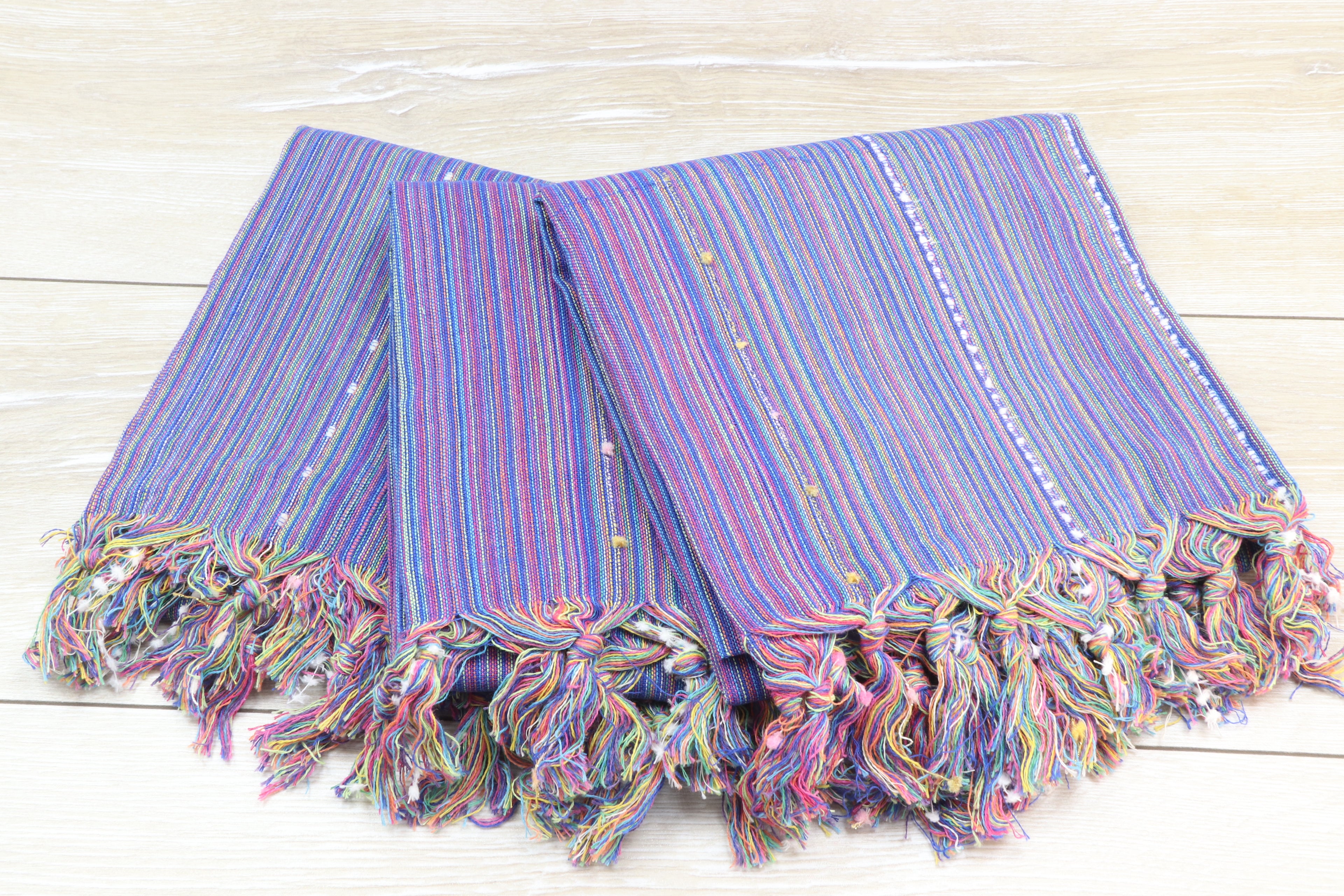 Colorful Striped Turkish Towel – Handmade Cotton Peshtemal, Lightweight Travel & Spa Towel, Unique Gift