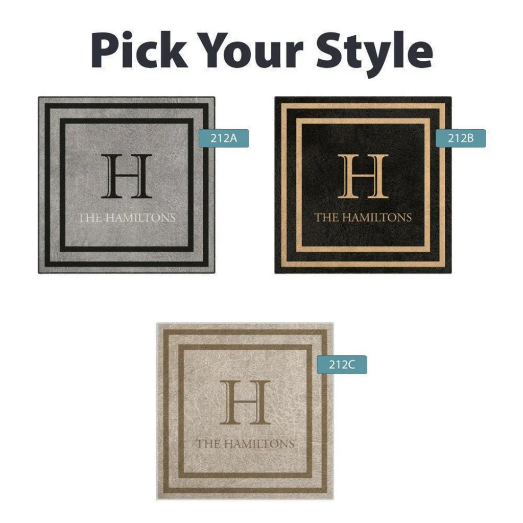 Custom Family Rug – Personalized Area Rug with Family Name, Custom Printed Carpet, Unique Home Decor Gift