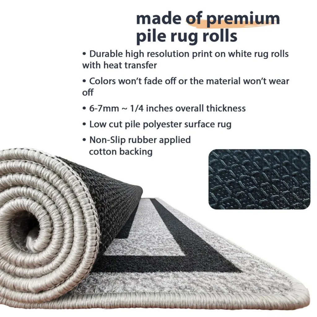 Red Superhero Spider Rug – Cool Kids Room Carpet, Comic Style Gaming and Bedroom Decor