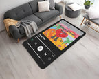 Custom Spotify Music Rug – Personalized Album Cover Carpet, Unique Gift for Music Lovers, Modern Bedroom or Studio Decor
