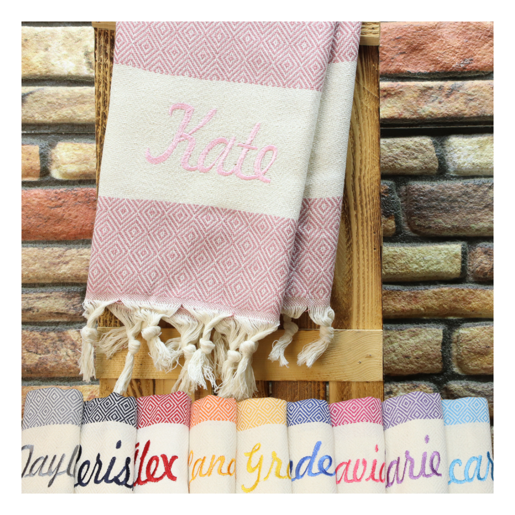 Personalized Gift Towel – Bridesmaid Proposal, Wedding Favor, Spa Towel with Custom Embroidery, Christmas Gifts