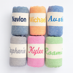 Monogrammed Turkish Peshtemal Towel – Bridesmaid Gifts, Bachelorette Party, Personalized Spa & Beach Towels