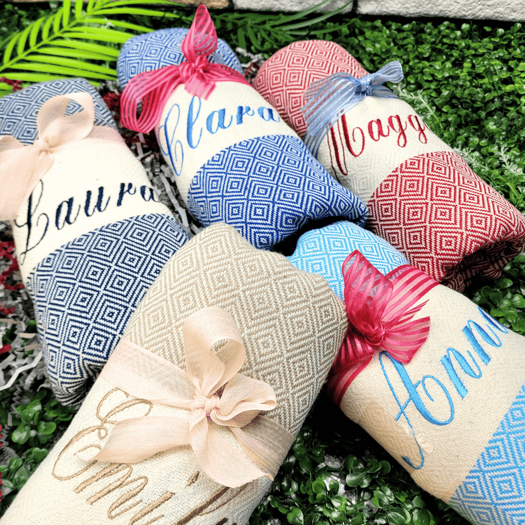 Personalized Gift for Her Towel, Bridesmaid or Bachelorette Party Favor