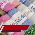 Personalized Gift Towel – Bridesmaid Proposal, Wedding Favor, Spa Towel with Custom Embroidery, Christmas Gifts