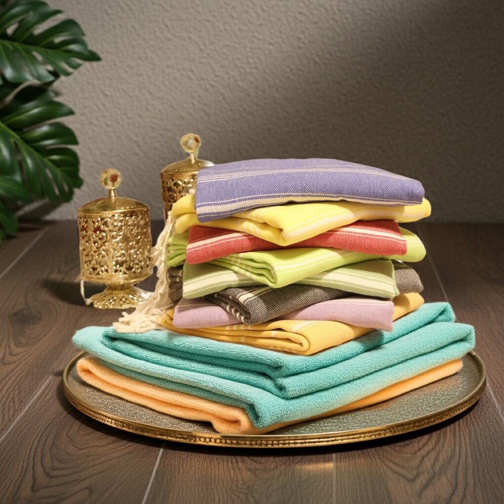 Personalized Christmas Gift – Custom Embroidered Towel, Spa or Bath Set for Women, Bridesmaid & Holiday Gift Idea